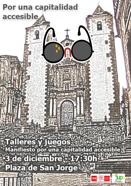 Cartel, celebracion dia de la discapacidad, 3 de diciembre de 2009
