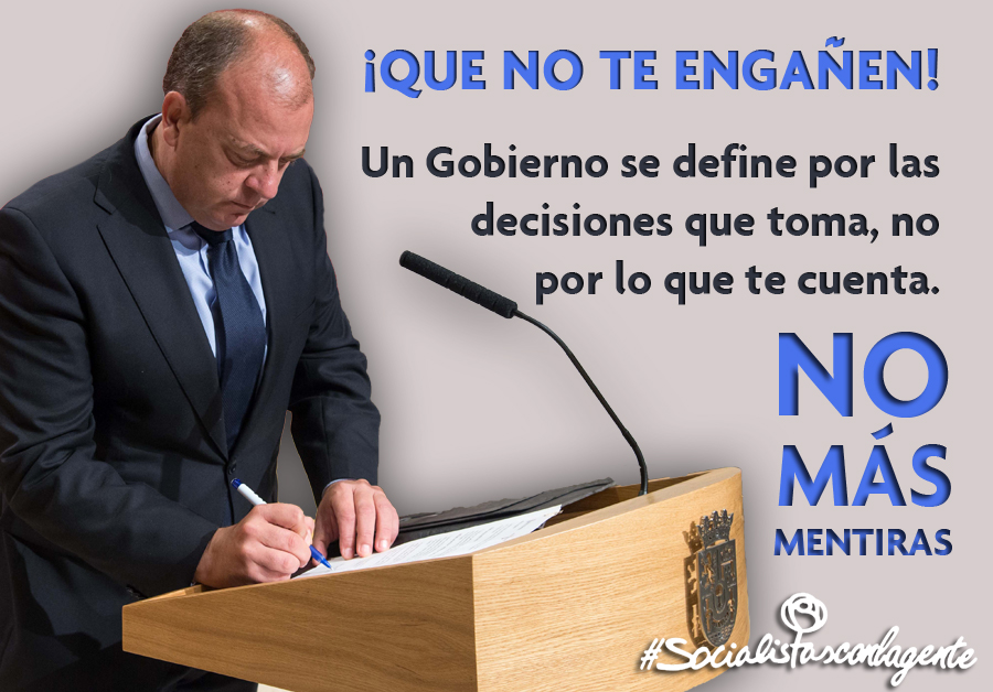 Que Monago y el PP no te engañen -PSOE provincia Cáceres-