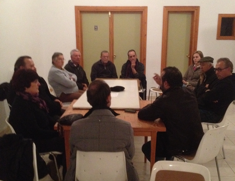 Miguel Ángel Morales con ‘El PSOE Eres Tú’ en Alía