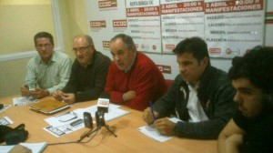 Rueda de prensa PSOE Plasencia -PSOE provincia de Cáceres-