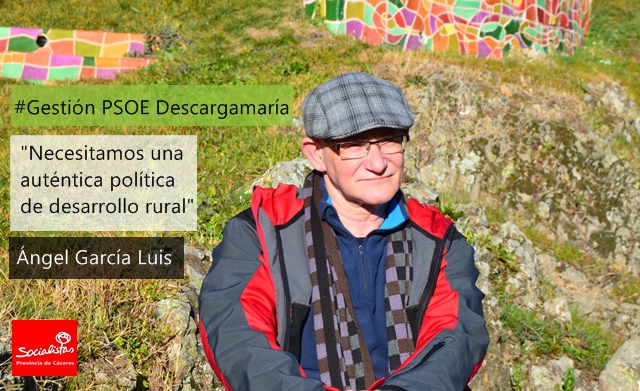Ángel García: «Continuaremos nuestro trabajo en Descargamaría con un equipo joven»