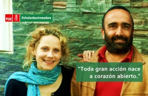 Celia Caletrio y Miguel Ángel Morales