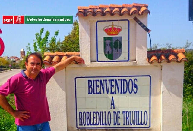 Alfonso Garrido Mateos: «Robledillo de Trujillo debe seguir avanzando»