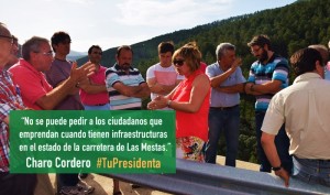 Charo Cordero en Las Mestas