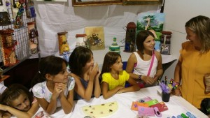 Blanca Martín Delgado en la V Feria de Muestras de La Pesga