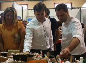 Blanca Martín en la V Feria de Muestras de La Pesga