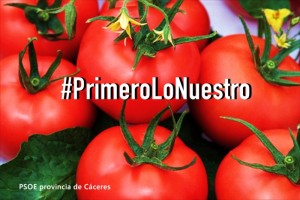 Tomates extremeños #PrimeroLoNuestro