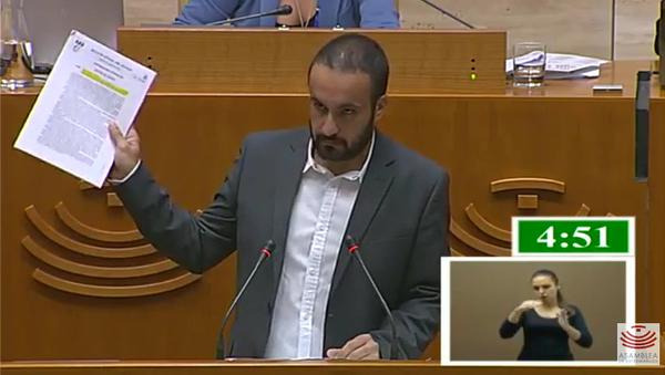 Eduardo Béjar: «Para Rajoy los extremeños somos ciudadanos de segunda clase»