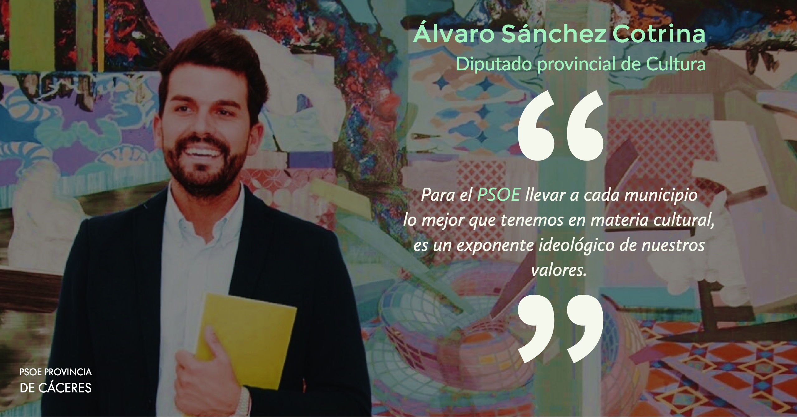 Álvaro S. Cotrina: «La igualdad sería imposible sin dar las mismas herramientas a toda la provincia»