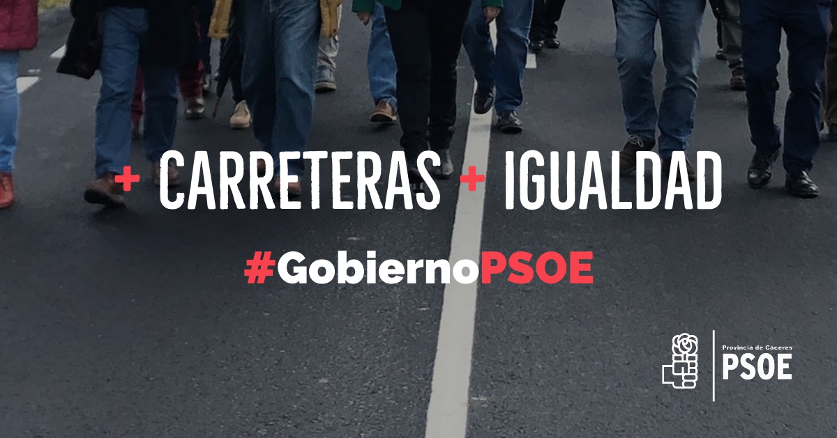 + carreteras + igualdad