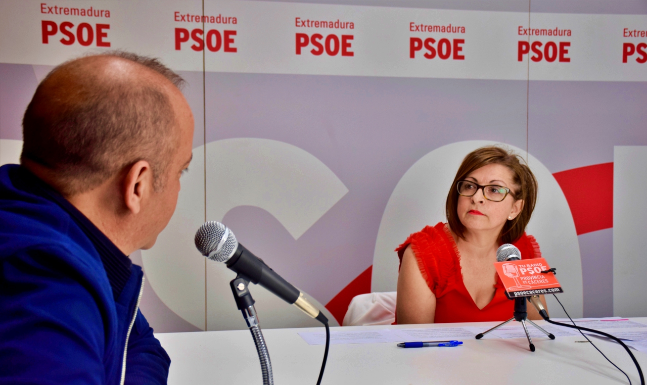 Antonia Molina: «El socialismo de Almoharín es mi casa y mi causa»