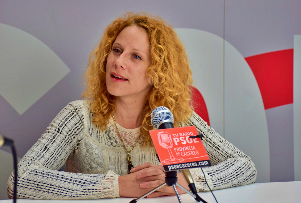 Celia Caletrio: «Respaldar a los agricultores de Mohedas de Granadilla es uno de nuestros mayores objetivos»