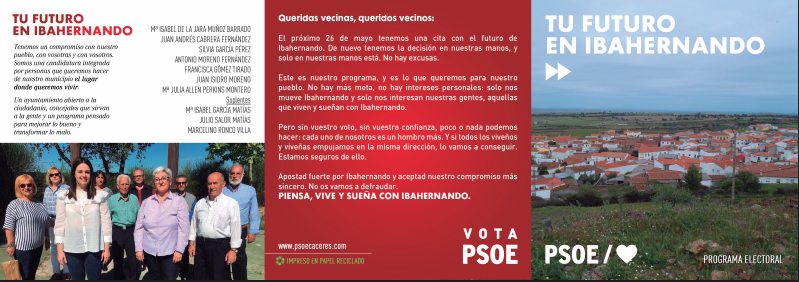 Mª Isabel Muñoz: Ibahernando es un pueblo lleno de servicios y cordialidad
