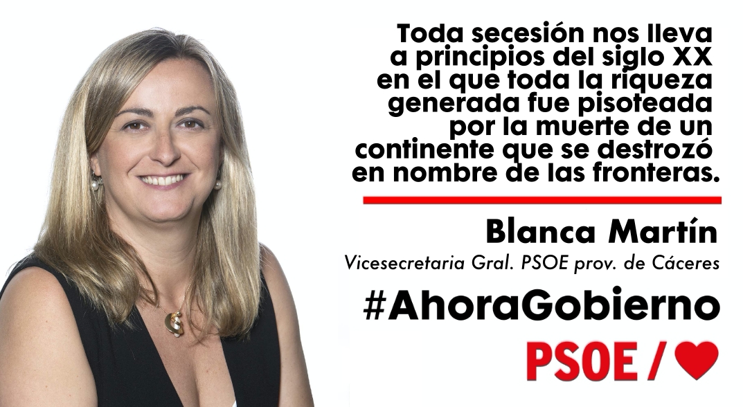 Blanca Martín: «Cohesión para igualar»