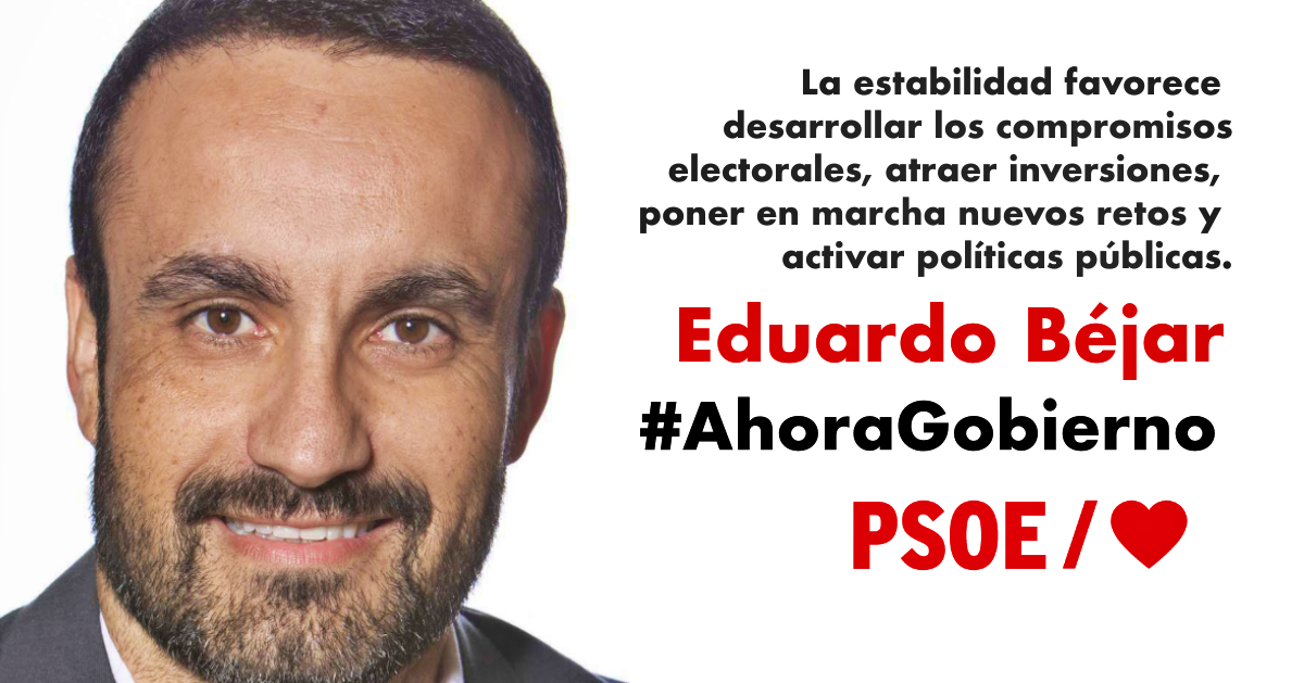 Eduardo Béjar: «Consejería de Agricultura»