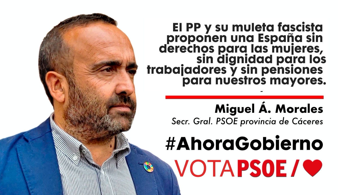 Miguel Á. Morales: «Por la libertad. Contra el fascismo»