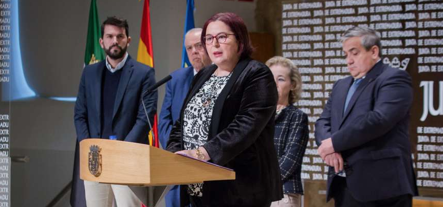 Junta y UEx firman un convenio de colaboración técnica y científica para articular la estrategia ante el reto demográfico