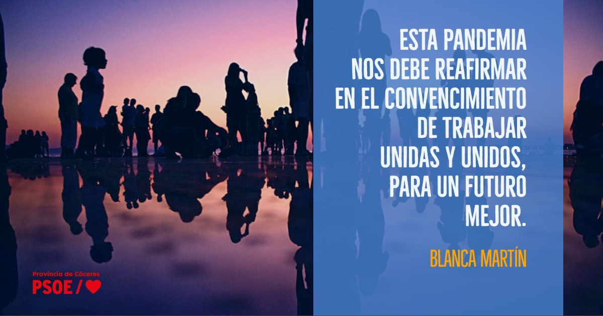 Blanca Martín: «Con responsabilidad, venceremos»