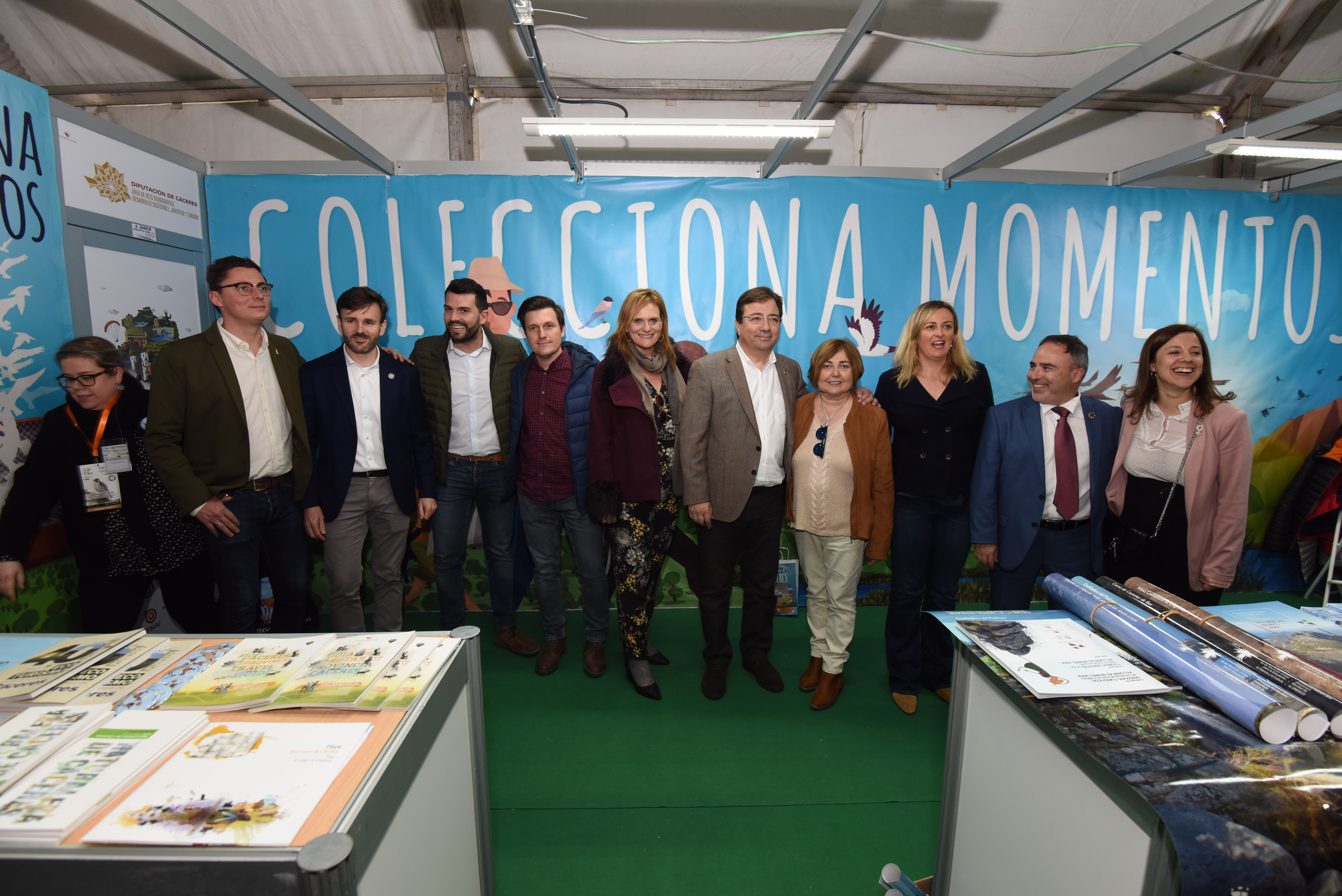 Los territorios UNESCO de la provincia, en el stand de la Diputación de Cáceres en FIO 2020