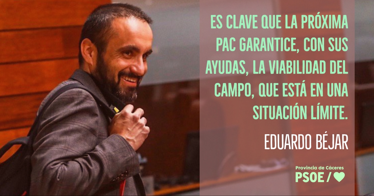 Eduardo Béjar: «Atalantar el campo»