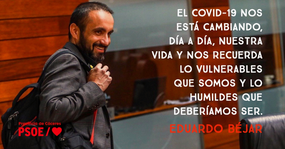 Eduardo Béjar: «Luchando contra el COVID19»