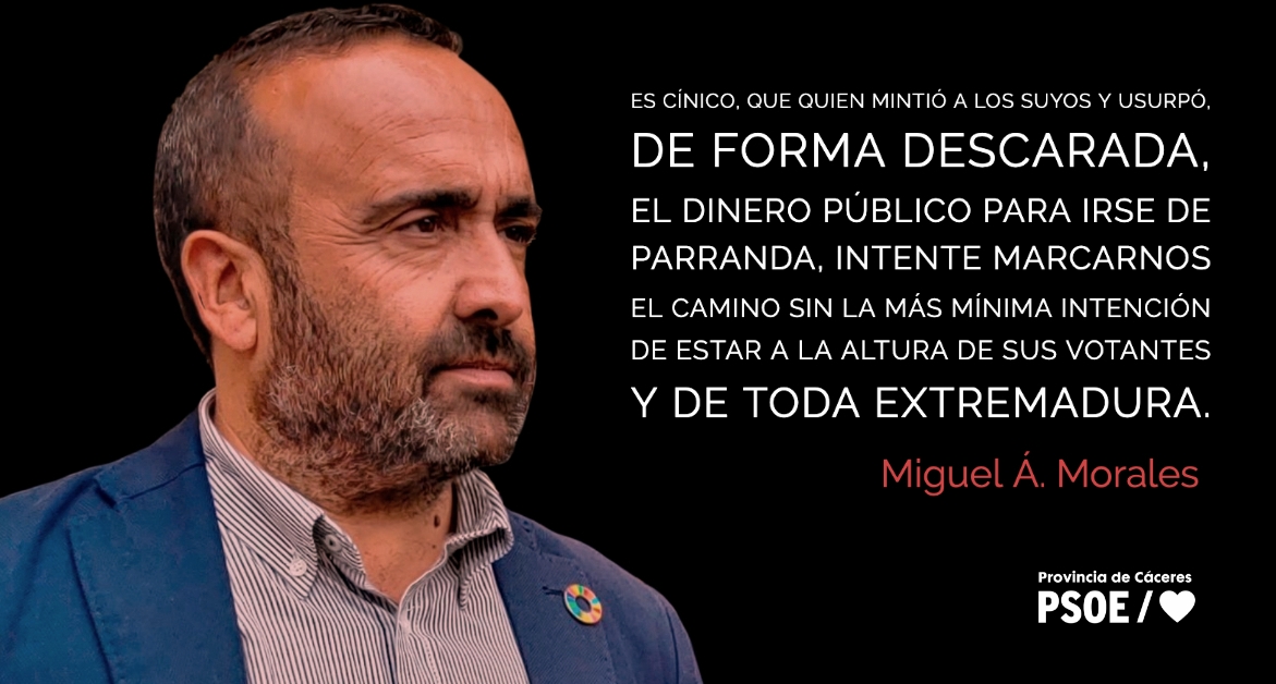 Miguel Á. Morales: «Recuperación en marcha»