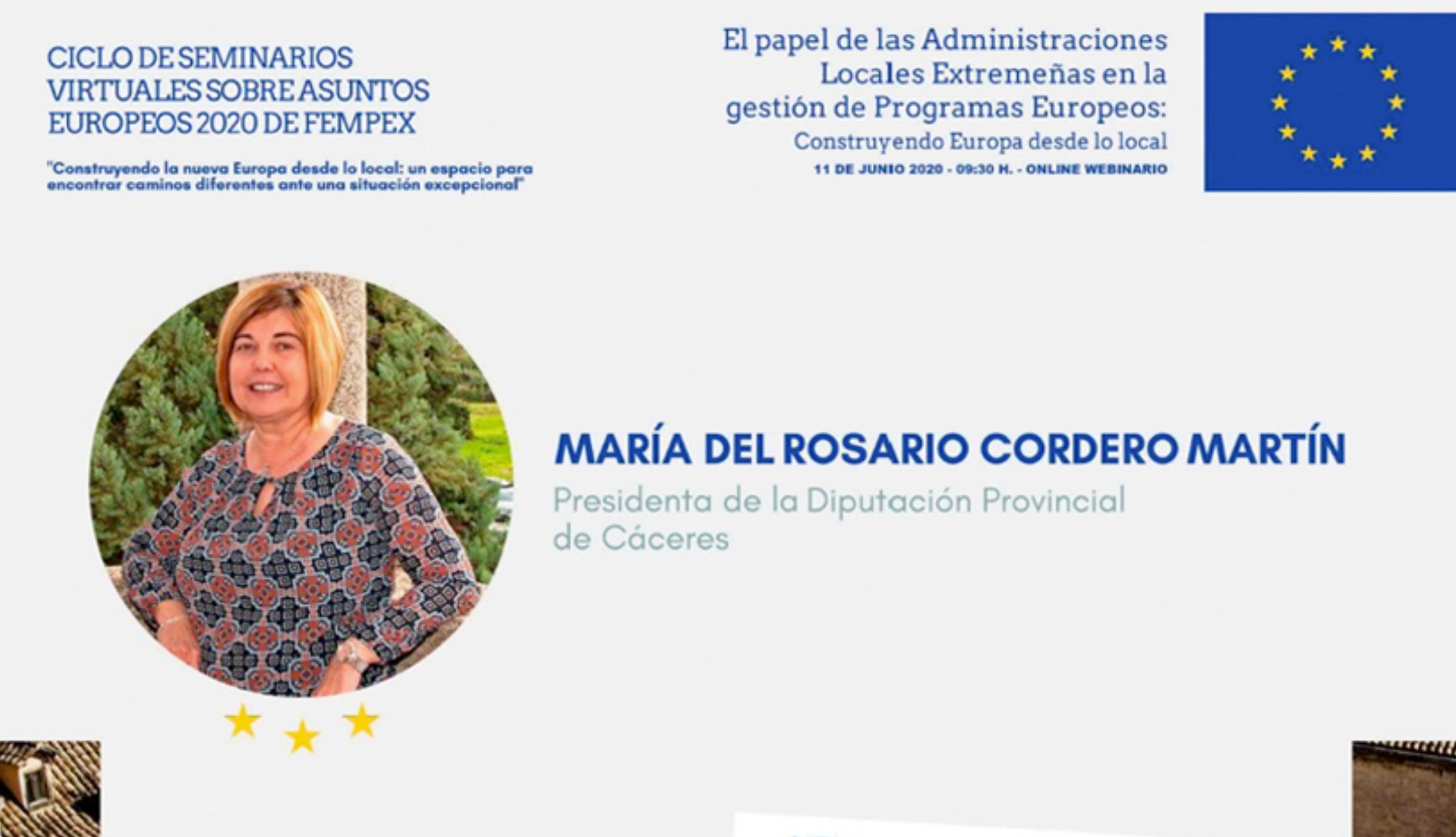 Charo Cordero reivindica una Europa cercana a la ciudadanía y que mire hacia el mundo rural