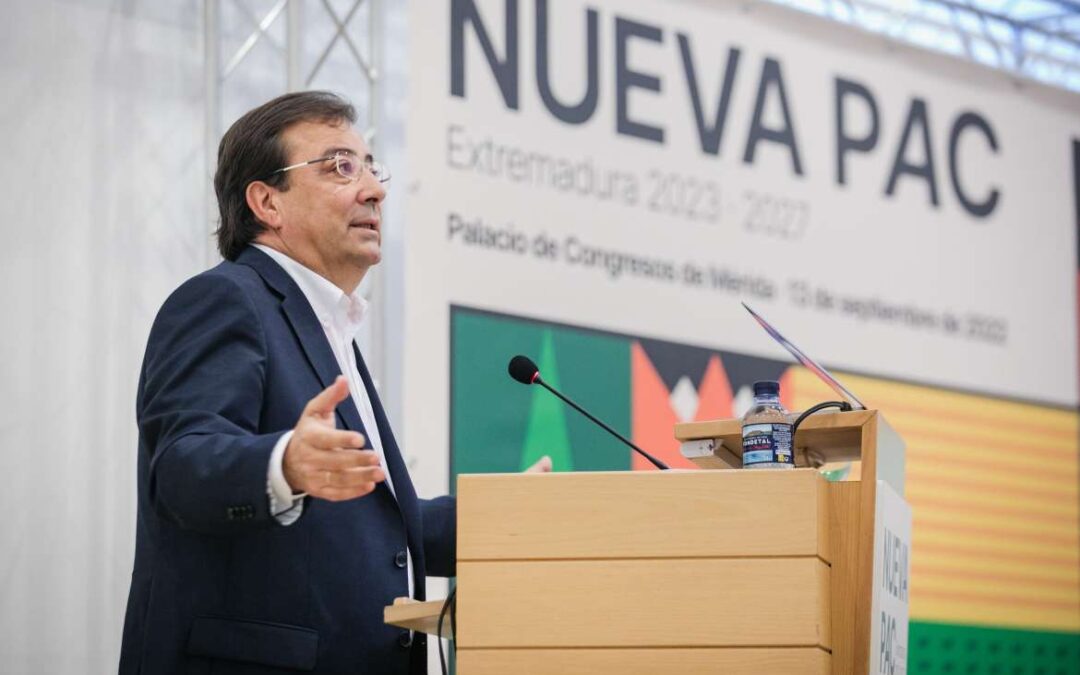 Vara defiende que la nueva PAC aporta ‘seguridad y certidumbre’al sector agrario extremeño