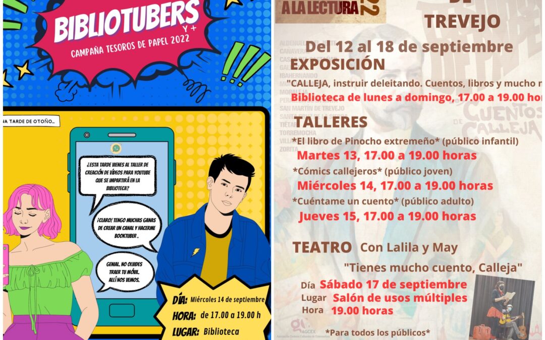 Arranca en San Martín de Trevejo una nueva temporada de “Tesoros de Papel”, un proyecto para el fomento de la lectura