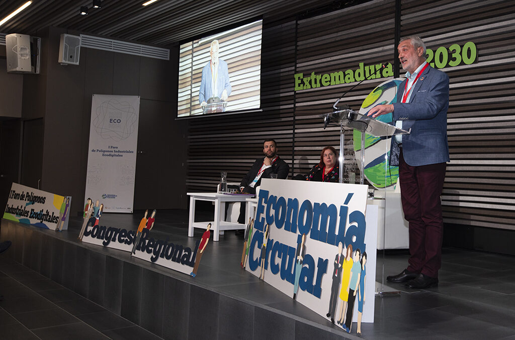 Carlos Carlos destaca el proyecto de polígonos eco-digitales y el Consorcio MásMedio como ejemplo del trabajo de la Diputación por la sostenibilidad