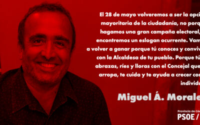 Miguel Á. Morales: Orgullo municipalista