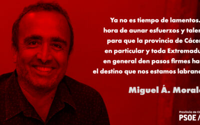 Miguel Á. Morales: Construyendo un nuevo tiempo