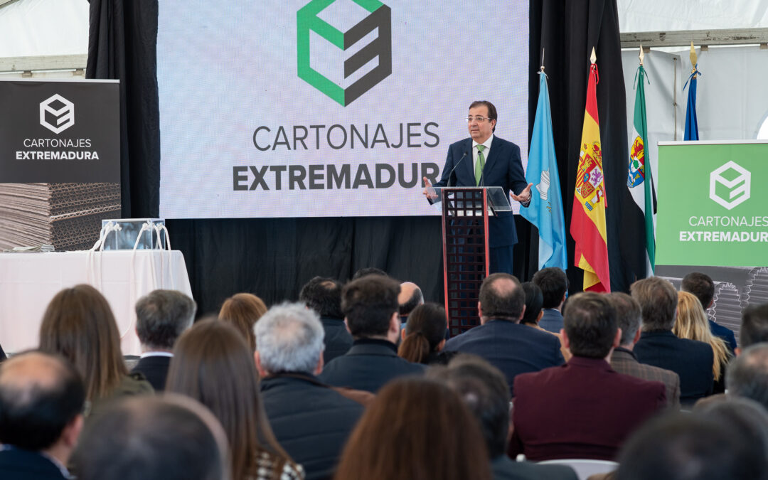 Guillermo Fernández Vara: «Extremadura será un referente industrial en nuestro país»