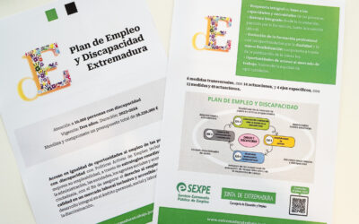 Ya está disponible en formato de lectura fácil el Plan de Empleo y Discapacidad de Extremadura