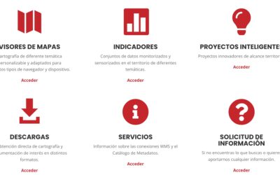 La IDE de la Diputación de Cáceres amplía el catálogo de cartografía temática