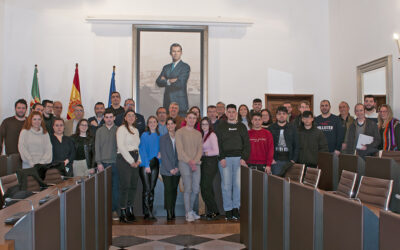 Morales recibe a los 24 jóvenes del programa Primera Experiencia: “Estáis formados y capacitados, sentíos partícipes y cómplices de la Diputación”