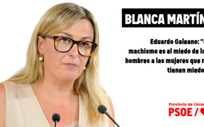 Blanca Martín: Todavía no entienden lo que es el feminismo