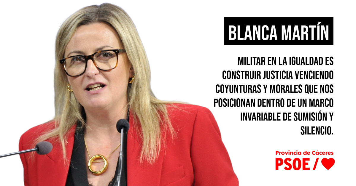 Blanca – Militar en la igualdad