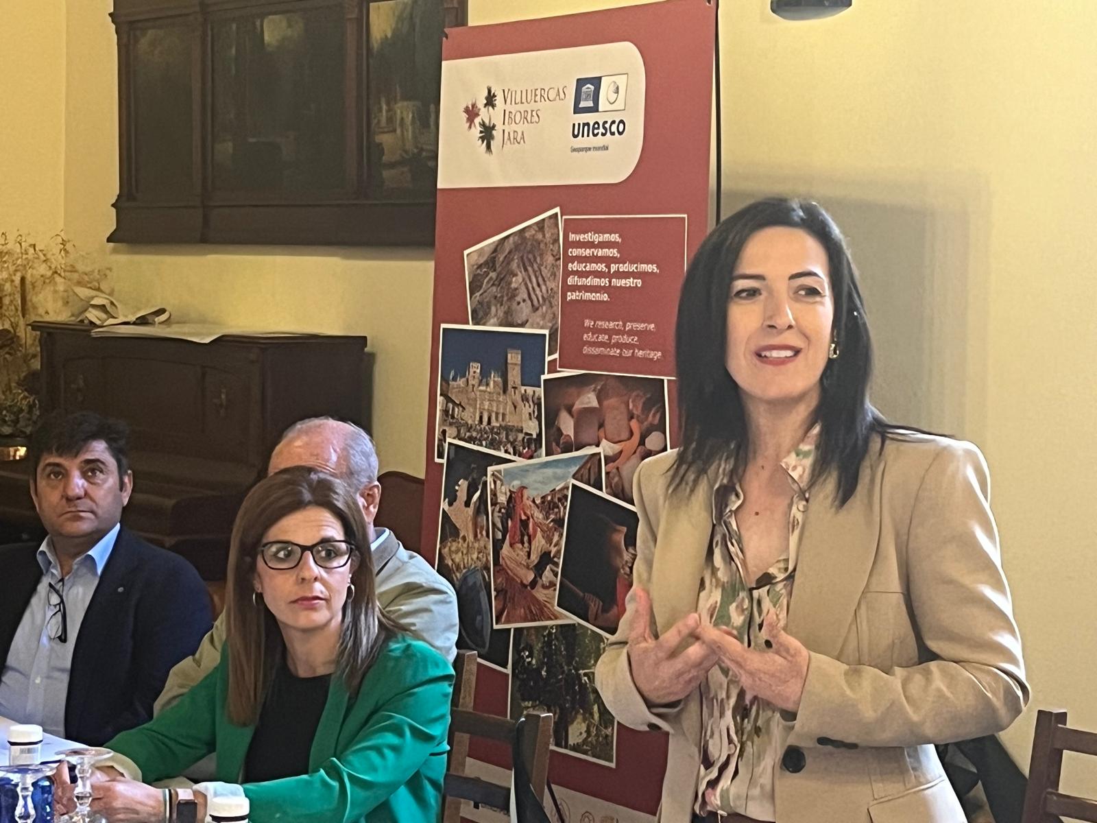 Esther Gutiérrez en Geovilluercas