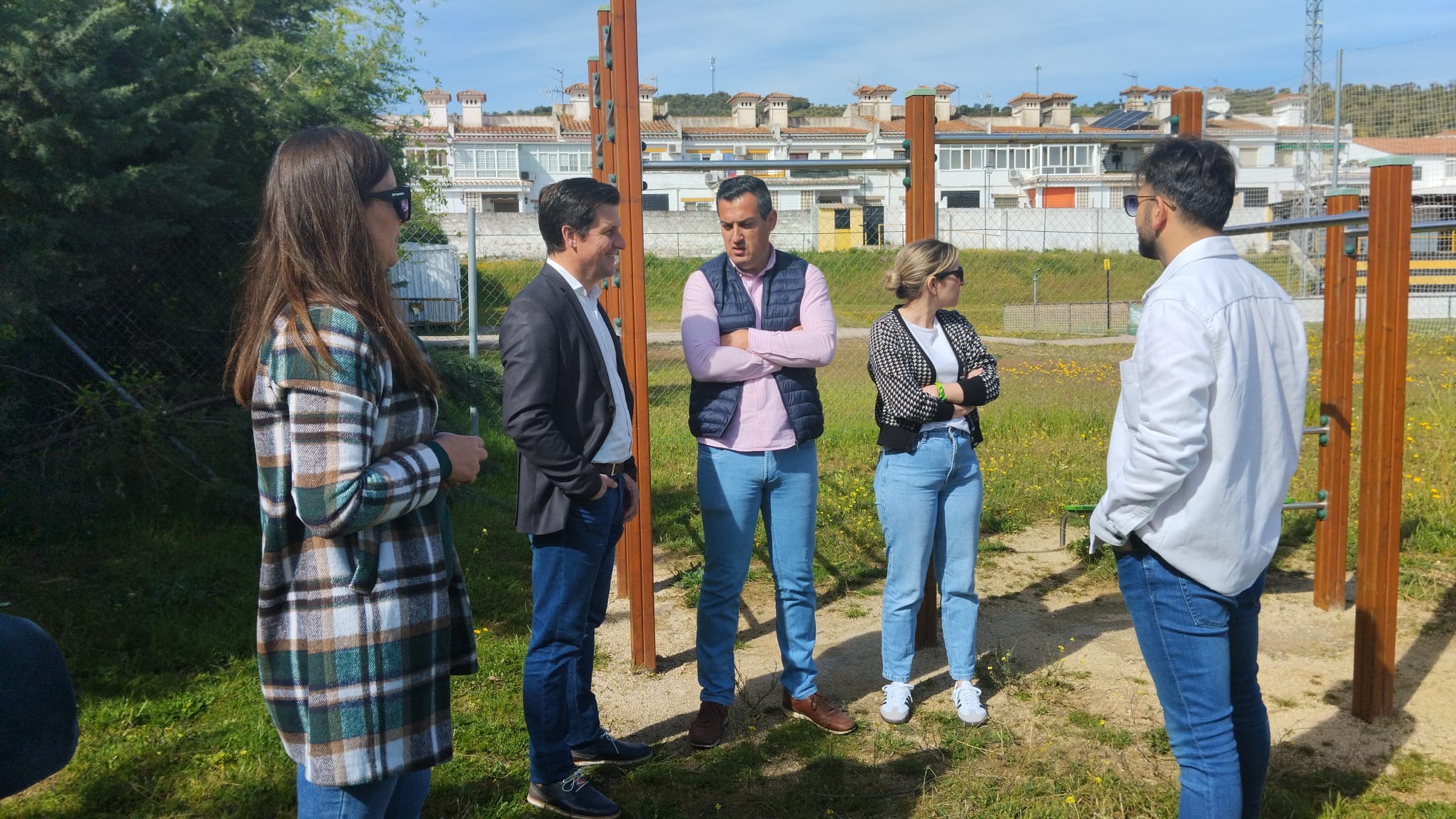 García Nicolás Visita Espacios Sierra de Fuentes