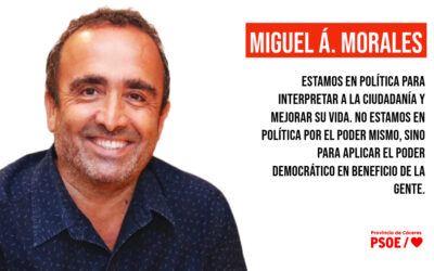 Miguel Á. Morales: El PSOE de hoy