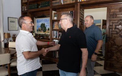 Miguel Á. Morales se reúne con UPA-UCE para conocer de primera mano la situación del sector agroganadero en el medio rural cacereño