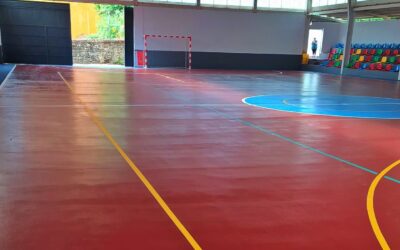 Diputación de Cáceres mejora el pabellón municipal de Garganta la Olla con una inversión de 46.601,58 euros de fondos propios