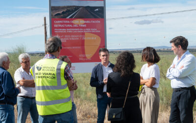 Concluida la carretera CC-326 que une Talaván con Cáceres, «obra muy demandada por los vecinos y las vecinas»