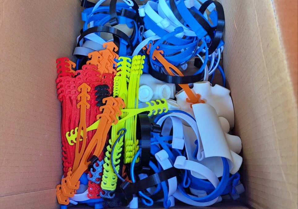 La Red CIT Circular FAB de la provincia Cáceres se une a la fabricación de EPIs y material de limpieza para apoyar en las tareas de recuperación en los municipios valencianos afectados por la DANA