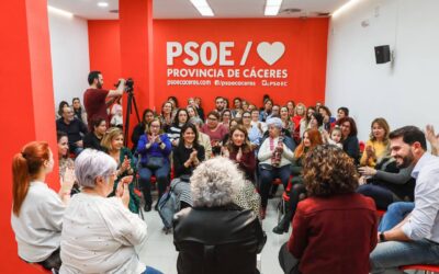 Álvaro S. Cotrina: “La Agenda Feminista estará en el centro de todas las políticas del PSOE de la provincia de Cáceres”