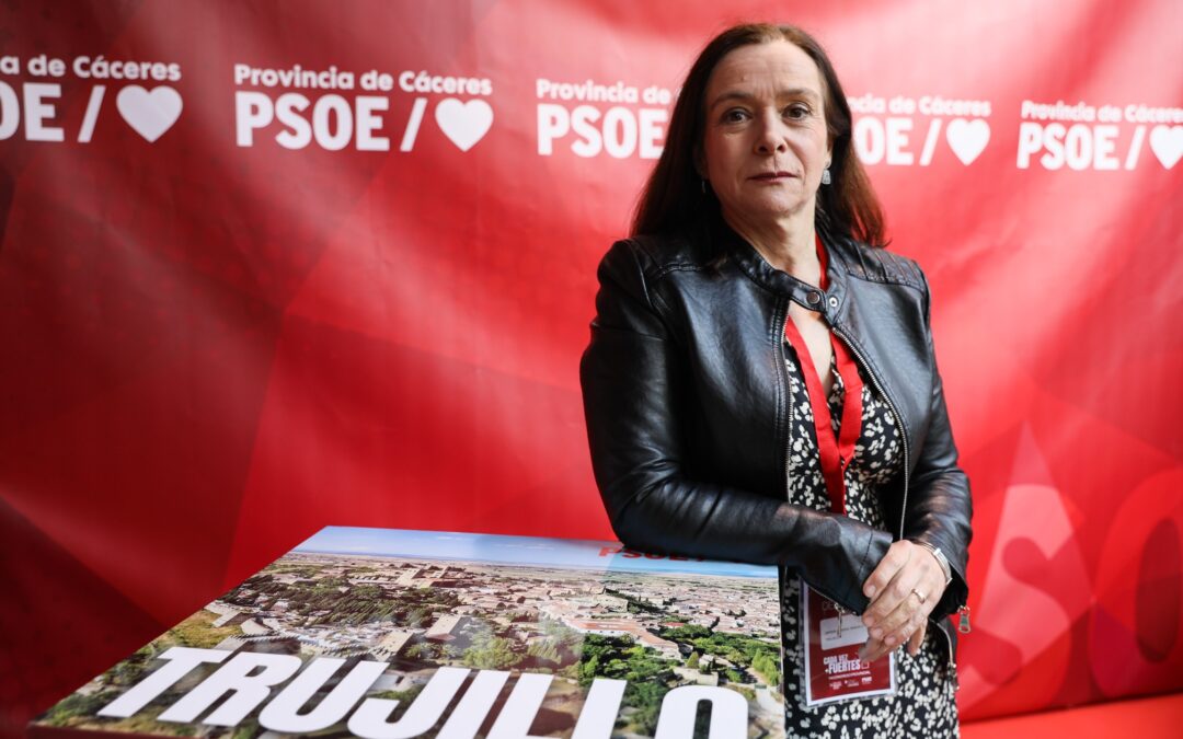 Secretaria General del PSOE de Trujillo – MANOLI ORTEGA IGLESIAS