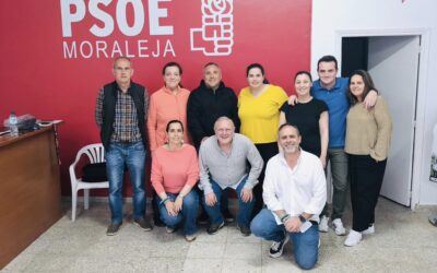 Julio César Herrero Campo, reelecto como Secretario General del PSOE de Moraleja