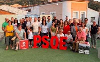 Álvaro S. Cotrina: «Después de 25 mil kilómetros el PSOE de la provincia de Cáceres vuelve a empezar»