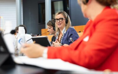 Blanca Martín defiende en Bruselas la necesidad de que el presupuesto de la Unión «asegure inversiones en igualdad y lucha contra la violencia de género»